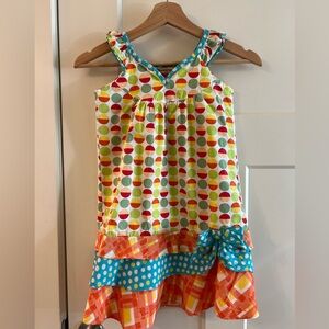 Adorable Jelly the Pug Dress- Size 7